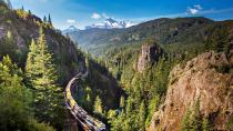 <p>Launching in August, the luxe <a href="https://www.rockymountaineer.com/" rel="nofollow noopener" target="_blank" data-ylk="slk:Rocky Mountaineer;elm:context_link;itc:0;sec:content-canvas" class="link ">Rocky Mountaineer</a>—with panoramic over-sized windows—will take travelers from Denver to Moab, Utah, to see breathtaking desert landscapes, rock canyons and natural archways.</p>