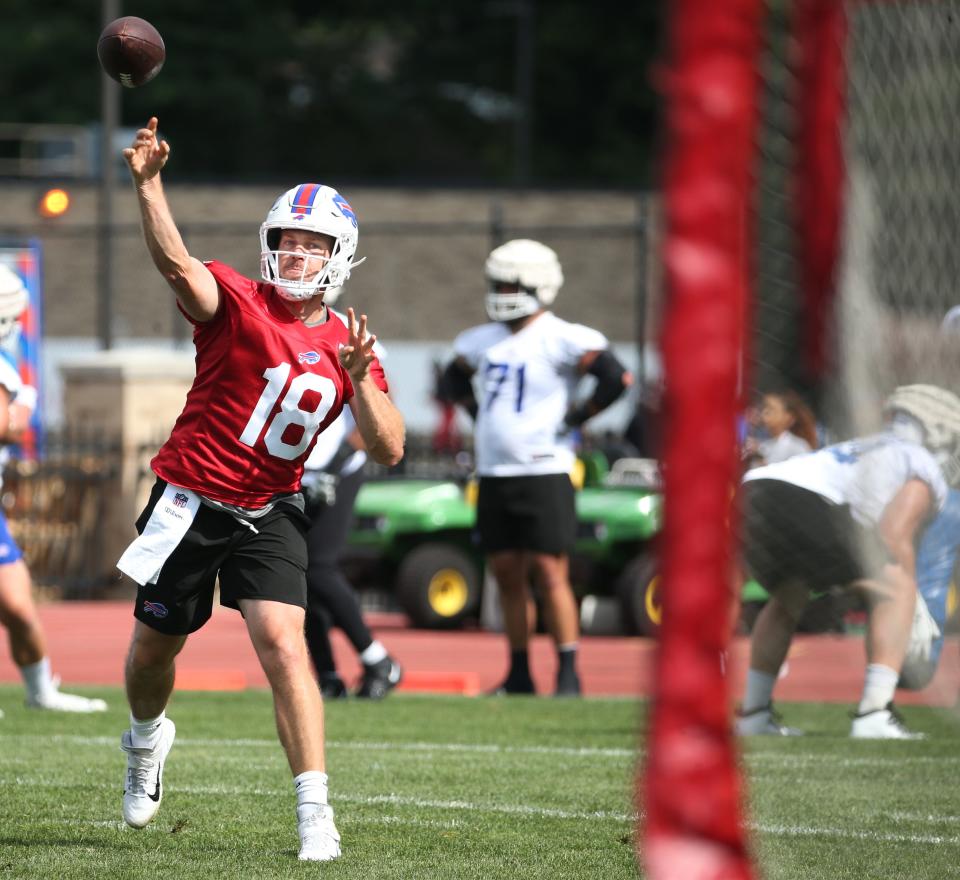 Case Keenum, a 34-year-old veteran, is the Bills new backup quarterback.
