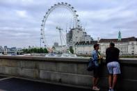 <p>No trip to London is complete without a ride on the <a href="https://www.tripadvisor.com/Attraction_Review-g186338-d553603-Reviews-Coca_Cola_London_Eye-London_England.html" rel="nofollow noopener" target="_blank" data-ylk="slk:London Eye;elm:context_link;itc:0;sec:content-canvas" class="link ">London Eye</a>, one of the city's most famous landmarks and an incredible way to pinpoint all the major sites. The London Eye is the tallest ferris wheel in Europe, and offers views of everything from Buckingham Palace to Big Ben to St. Paul's Cathedral, and beyond. <br></p>