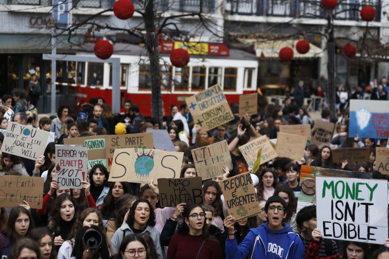 Global Climate Strike of the Fridays for Future movement in Lisbon