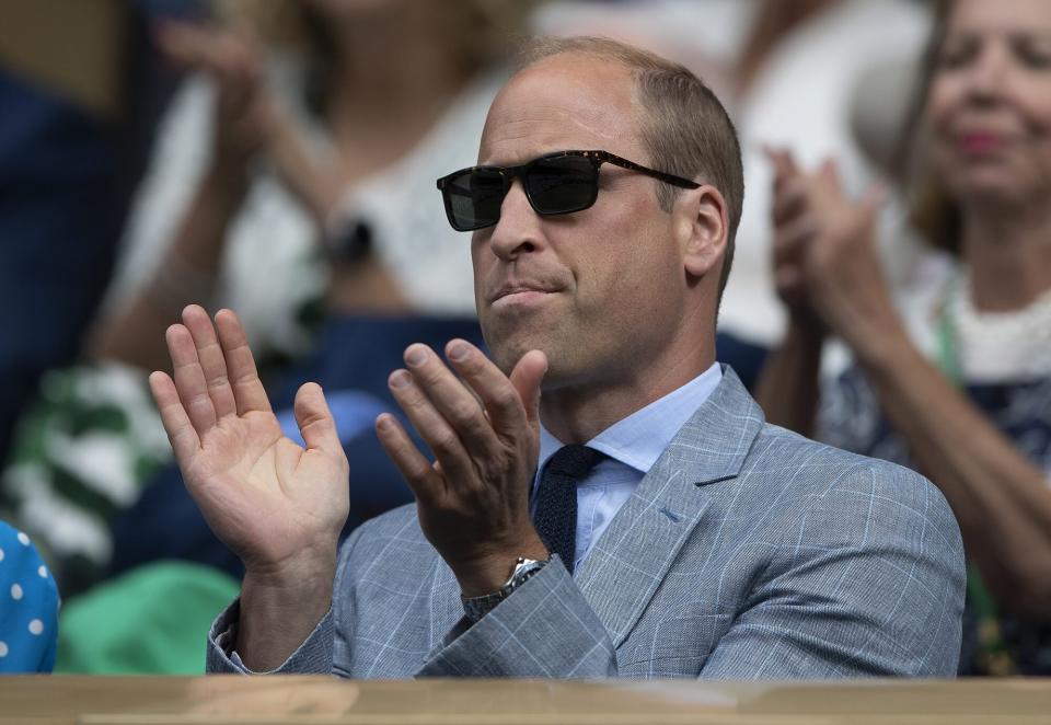 Prince William Wimbledon 2022