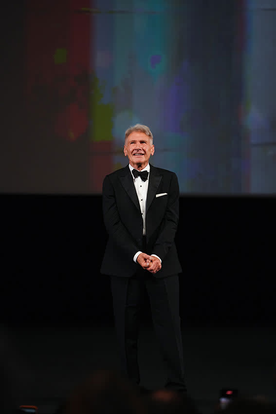 Harrison Ford, emocionado al recibir la Palma de Oro honorífica
