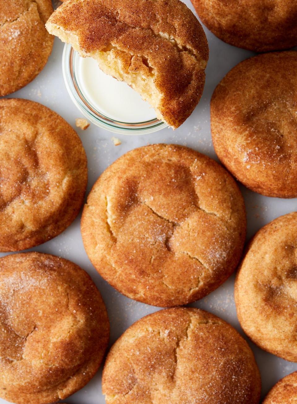 Brown Butter Snickerdoodle Cookies