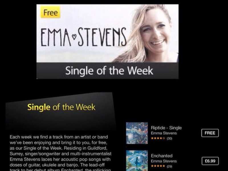 iTunes Single of the week