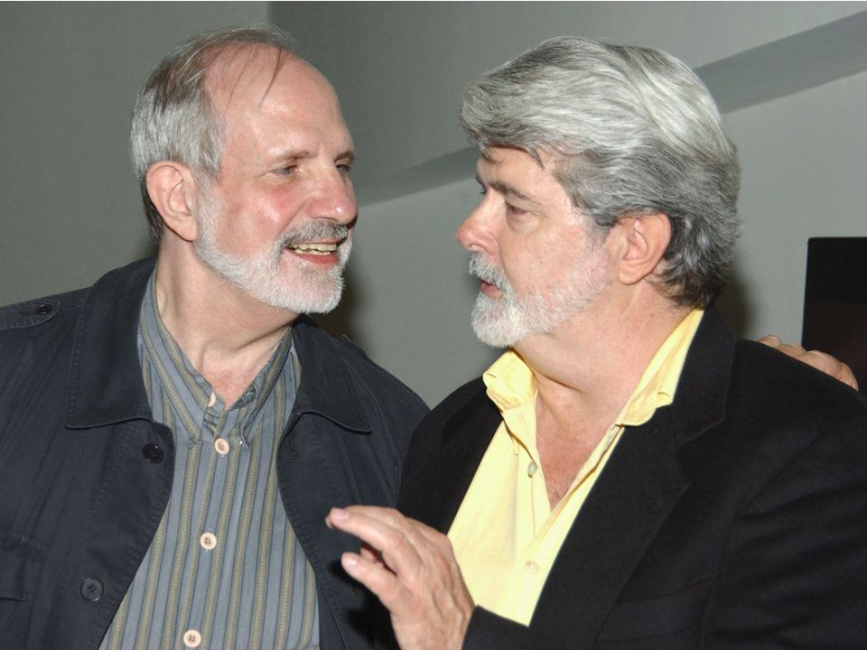 Brian De Plama George Lucas Brad Barket Getty final