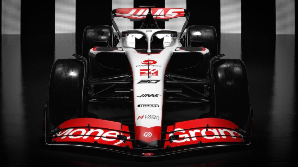 haas f1 team livery 2023