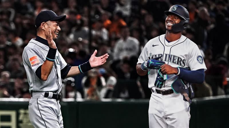 路易斯（Kyle Lewis）是鈴木一朗後水手再次奪下美聯新人王獎項。（圖／翻攝自MLB推特）