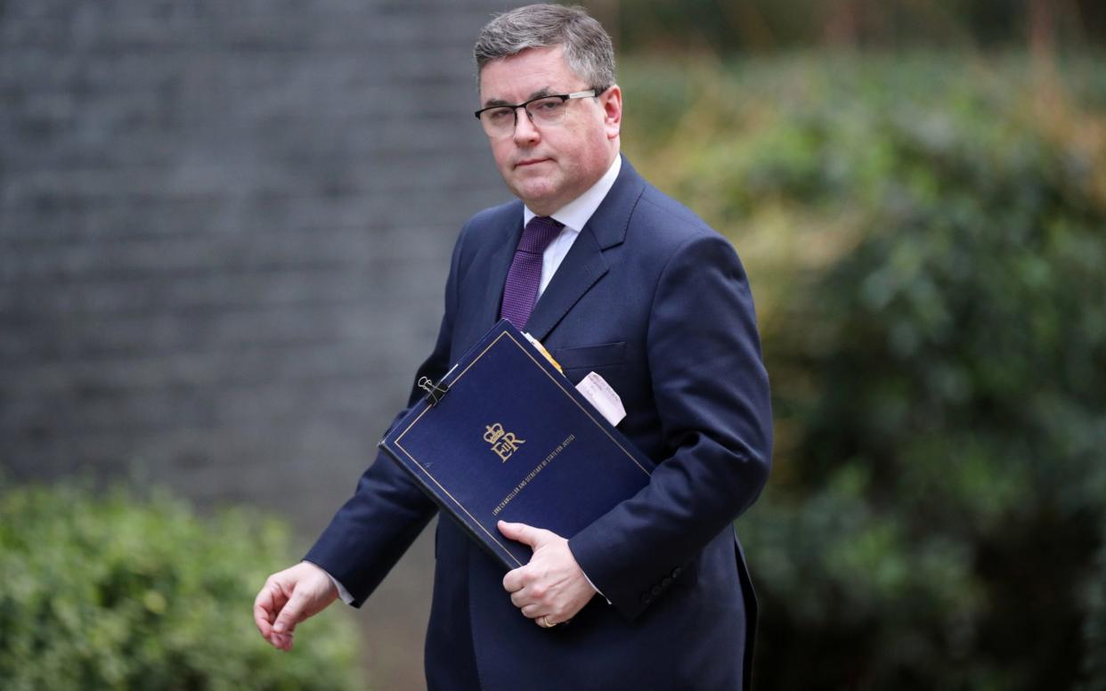 Robert Buckland, the Justice Secretary. His department spent £23,000 on translating three different versions of creole - REUTERS