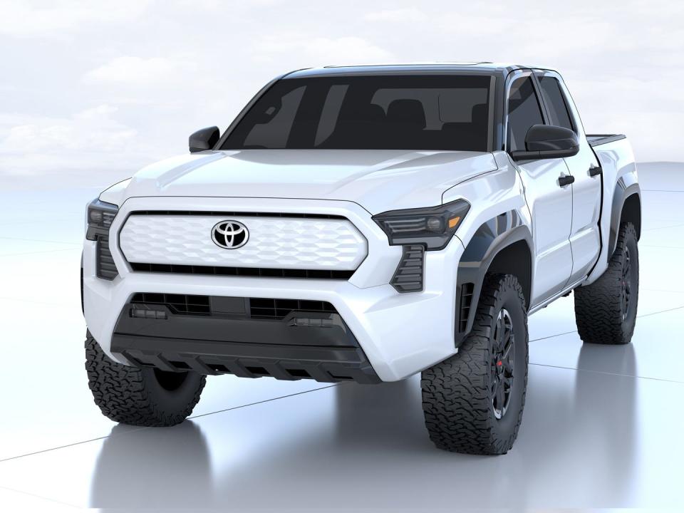 Toyota Electric pickup truck concept.