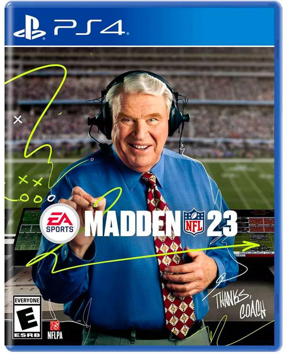 Madden NFL 23 (PlayStation 4): https://www.target.com/p/madden-nfl-23-playstation-4/-/A-86769765