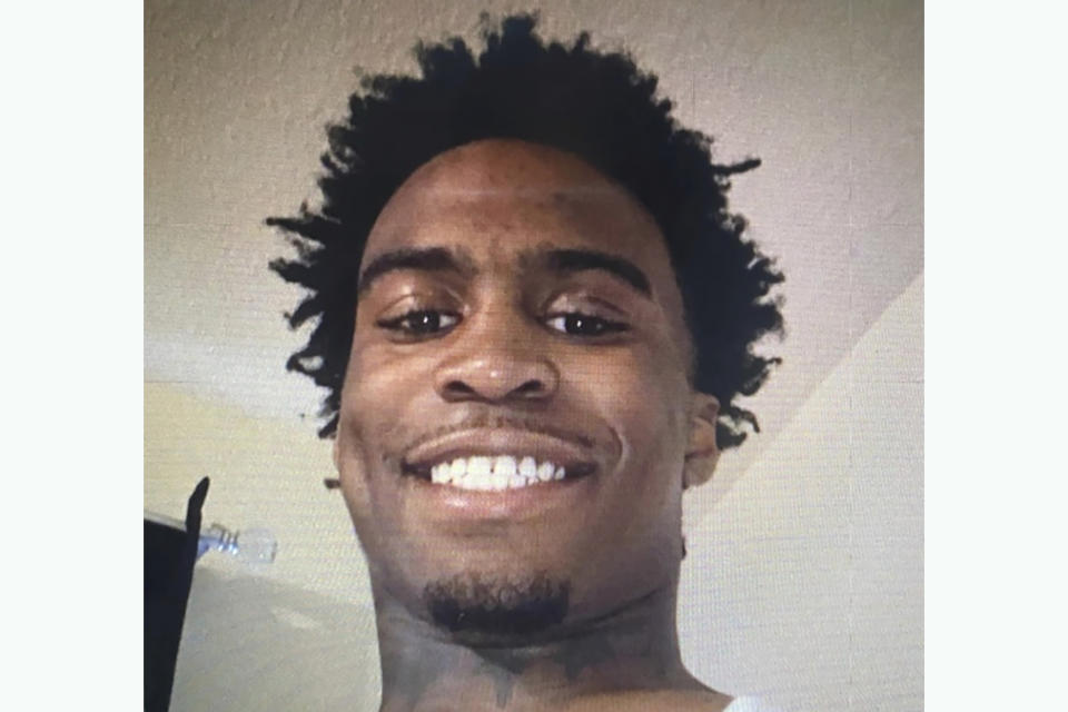 This undated photo released by the Memphis Police Department shows 19-year-old shooting suspect Ezekiel Kelly. Police in Memphis, Tenn., warned residents to shelter in place as a man they identified as Kelly drives around the city shooting at people on Wednesday night, Sept. 7, 2022. (Memphis Police Department via AP)