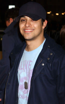 Wilmer Valderrama at the Hollywood premiere of New Line Cinema's Blade: Trinity