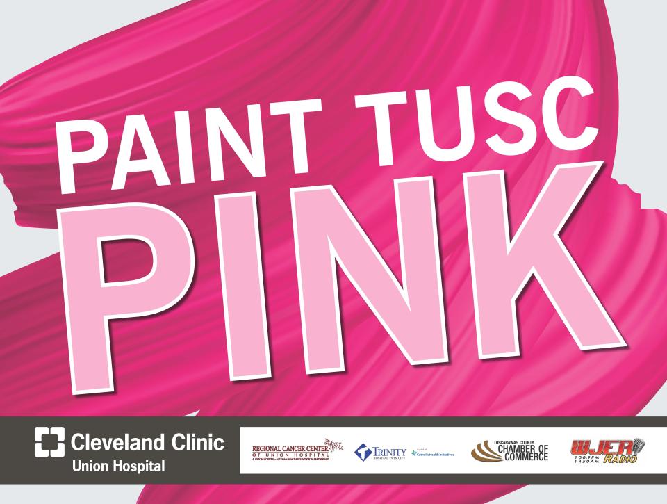 The annual Paint Tusc Pink campaign is designed to raise awareness of breast cancer.