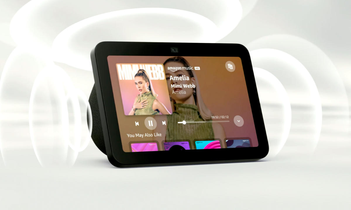 s Echo Show 8 offers spatial audio and a dynamic, proximity-based UI