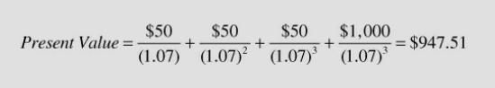 Strategic Value Investing GuruFocus bond present value