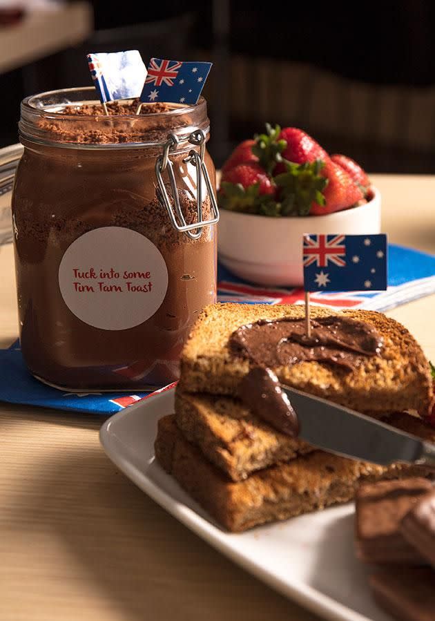 Tim Tam Toast