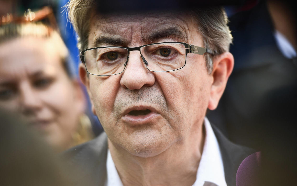 Jean-Luc Mélenchon photographié le 6 juin à Paris (illustration)