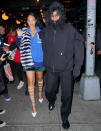 <p>Rihanna and A$AP Rocky dine out at Pastis Restaurant on Jan. 28 in N.Y.C.</p>