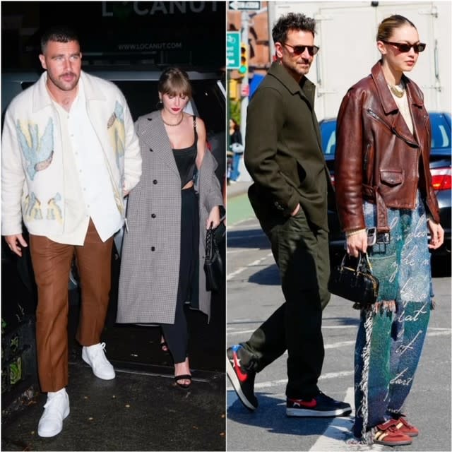 Taylor Swift, Travis Kelce, Gigi Hadid and Bradley Cooper