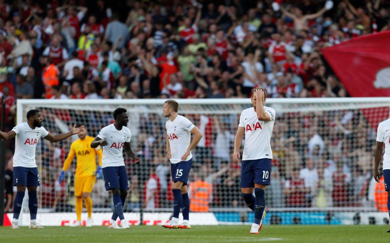 Spurs suffered a first-half horror show - GETTY IMAGES