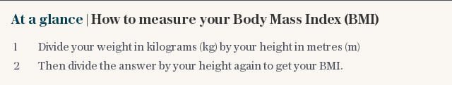 At a glance | How to measure your Body Mass Index (BMI)