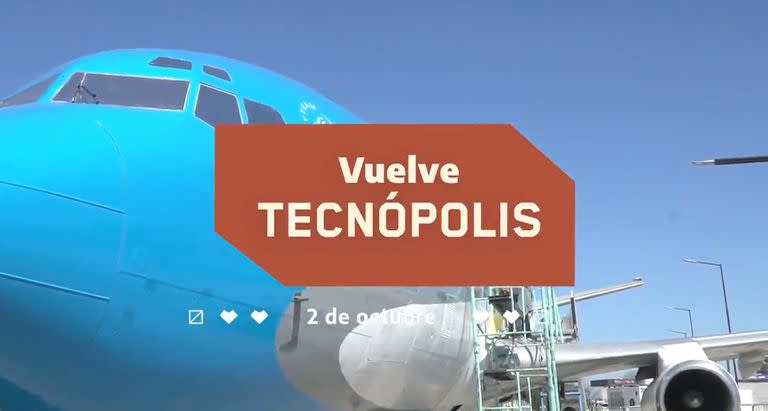 Una captura del video que se utilizó para anunciar la reapertura de Tecnópolis