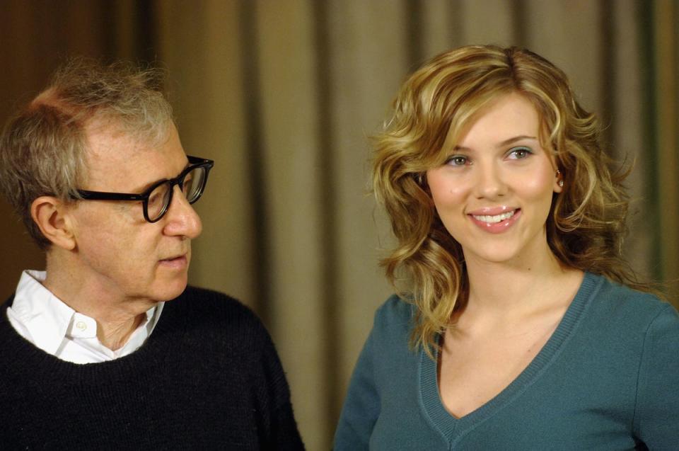 Disgraced director Woody Allen described a then-teenage Johansson  as ‘sexually radioactive’ (Getty Images)