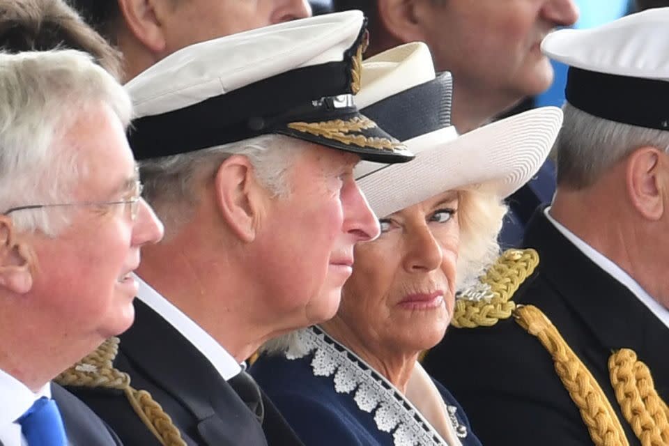 Charles is said to be standing by his sons. Photo: Getty