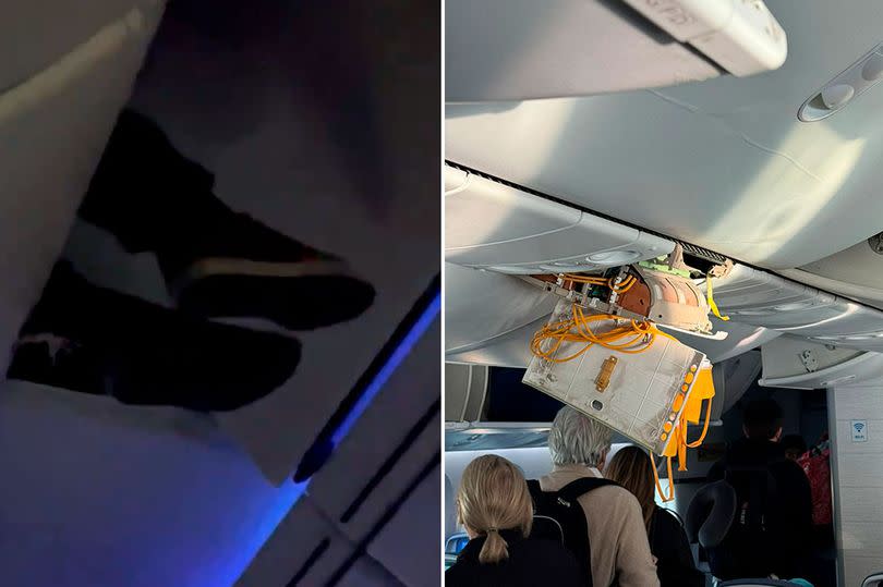 A transatlantic flight saw passengers launched around the cabin, some fearing for their lives, after hitting an extreme patch of turbulence