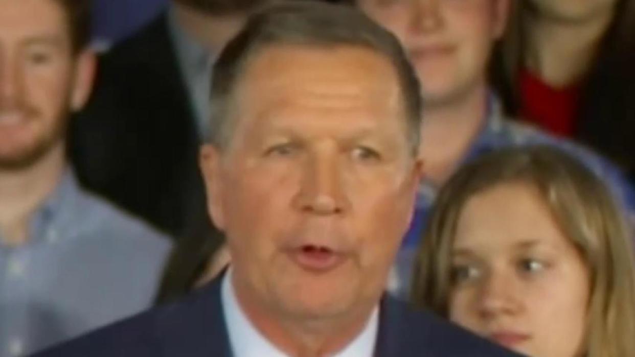 Kasich Looks to Beat Trump in Ohio