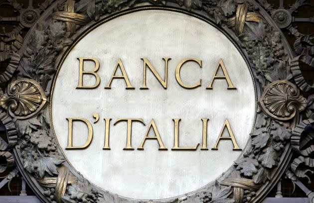 The Banca D'Italia (Bank of Italy) logo is seen at the headquarters in Milan, Italy, in this file picture taken January 19, 2016. REUTERS/Stefano Rellandini/Files (Photo: Stefano Rellandini via Reuters)