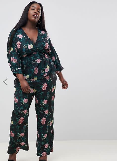 Get the matching set <a href="http://us.asos.com/fashion-union-plus/fashion-union-plus-wrap-top-in-romantic-floral-two-piece/prd/9302269?CTAref=Complete%20the%20Look%20Carousel_1&amp;featureref1=complete%20the%20look" target="_blank">here</a>.
