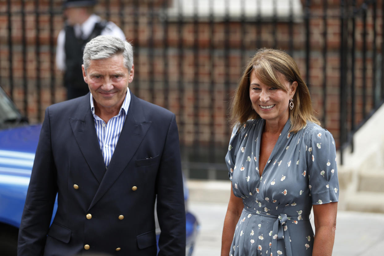 Die Eltern von Herzogin Kate, Michael und Carole Middleton. (Bild: AP Photos)