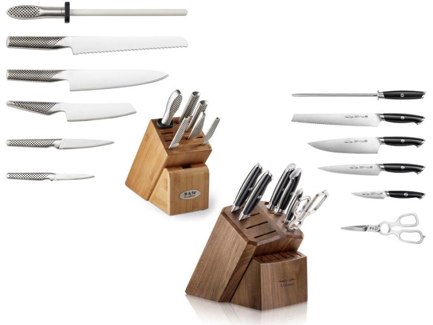 Global 20 Piece Knife Block Set