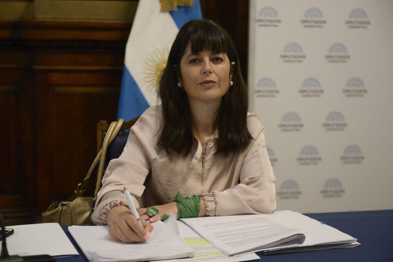 Carolina Gaillard, presidenta de la Comisión de Juicio Político