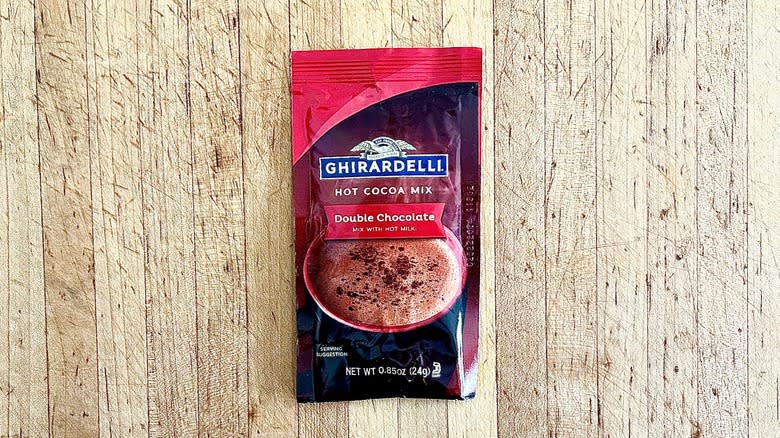 Ghirardelli hot cocoa packet