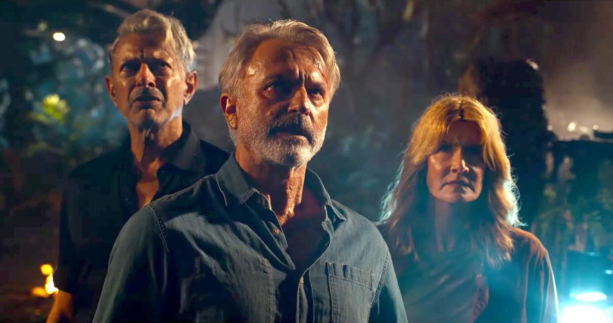 Laura Dern, Sam Neill, Jeff Goldblum