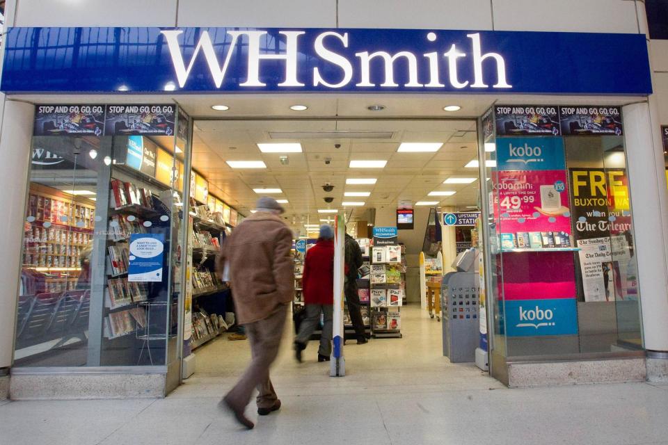 WHSmith has once again been voted the UK's worst high street shop: PA