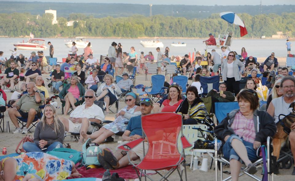 The Sunset Music Series at Presque Isle State Park Beach 11 takes place each Wednesday evening for a six-week music series.