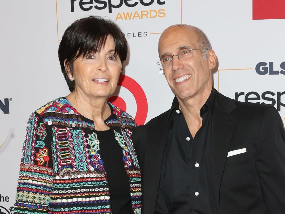 Jeffrey Katzenberg and Marilyn Katzenberg Frederick M. Brown Getty