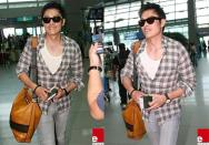 [Photo] Lee Byung Hun Greets Fans with Huge Grin at Airport