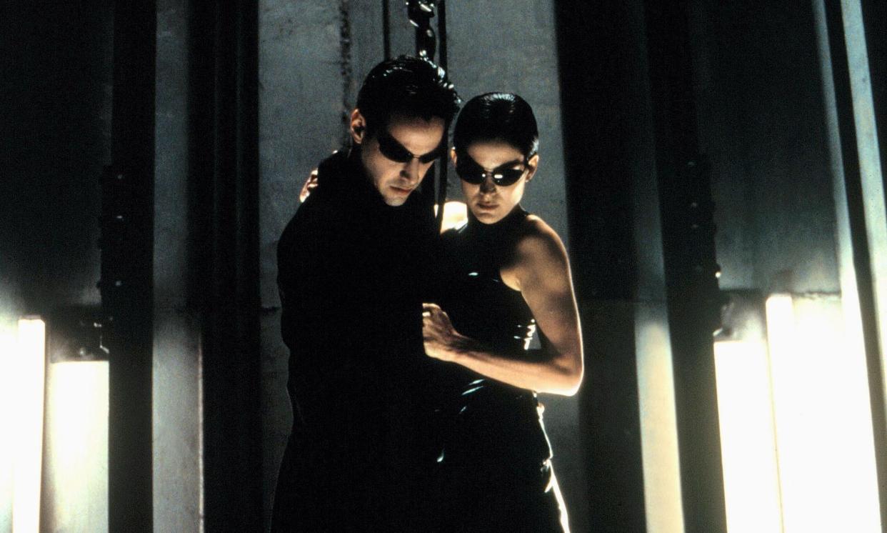 <span>Keanu Reeves and Carrie Anne-Moss in the 1999 film The Matrix.</span><span>Photograph: Warner Bros/Allstar</span>
