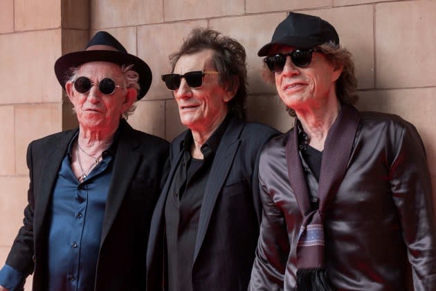 Rolling Stones "Hackney Diamonds" Launch - Rolling Stones Arrival - Credit: Stuart C. Wilson/Getty Images