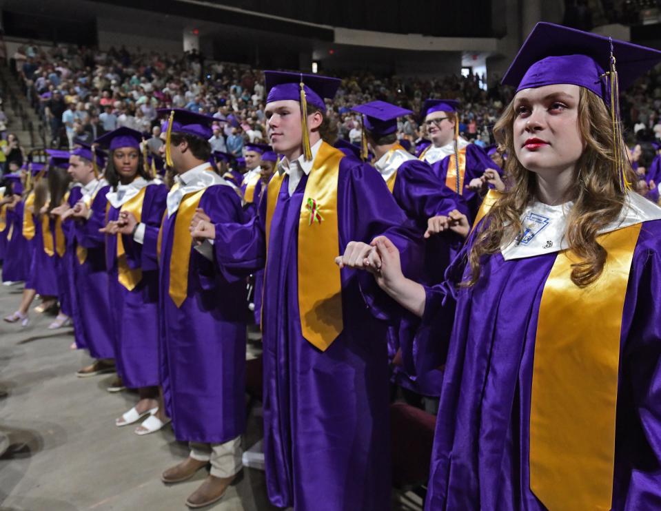Benton High School class of 2023 Commencement Exercises were held Saturday May 13 at the Brookshire Grocery Arena.