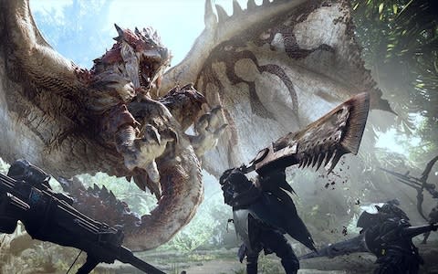 Monster Hunter: World Rathian Fight