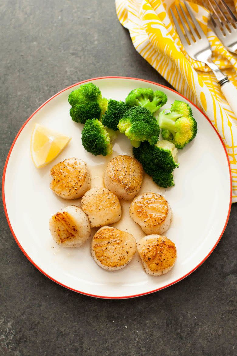 Pan-Seared Scallops