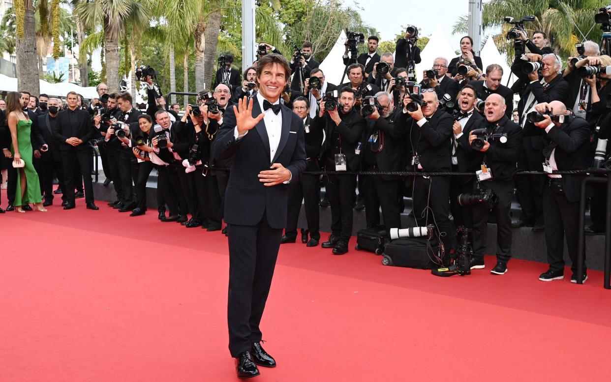 Tom Cruise at the Cannes Film Festival in May - Pascal Le Segretain/Getty Images