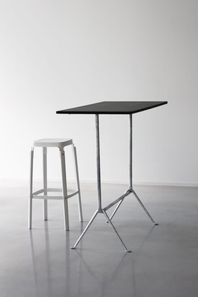 Forged metal table from the "Officina" collection by the Bouroullec brothers for Magis