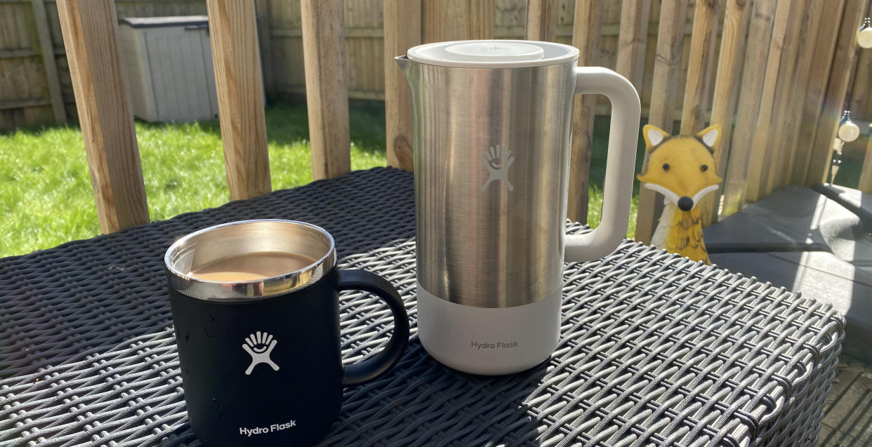  Hydro Flask 32oz Insulated French Press: French press and mug. 