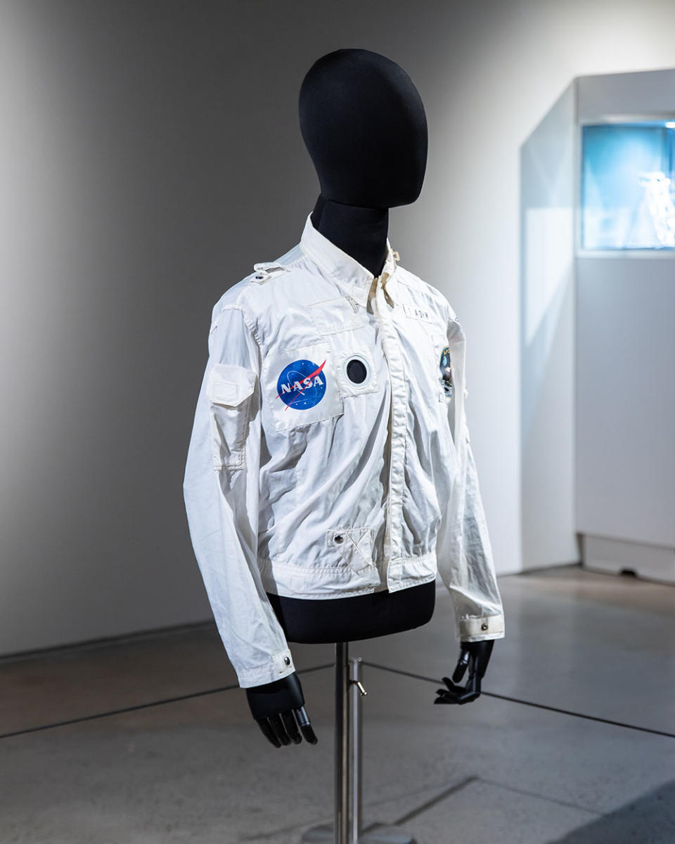 The original moon jacket worn by astronaut Buzz Aldrin during Apollo 11 mission - Credit: Sotheby's